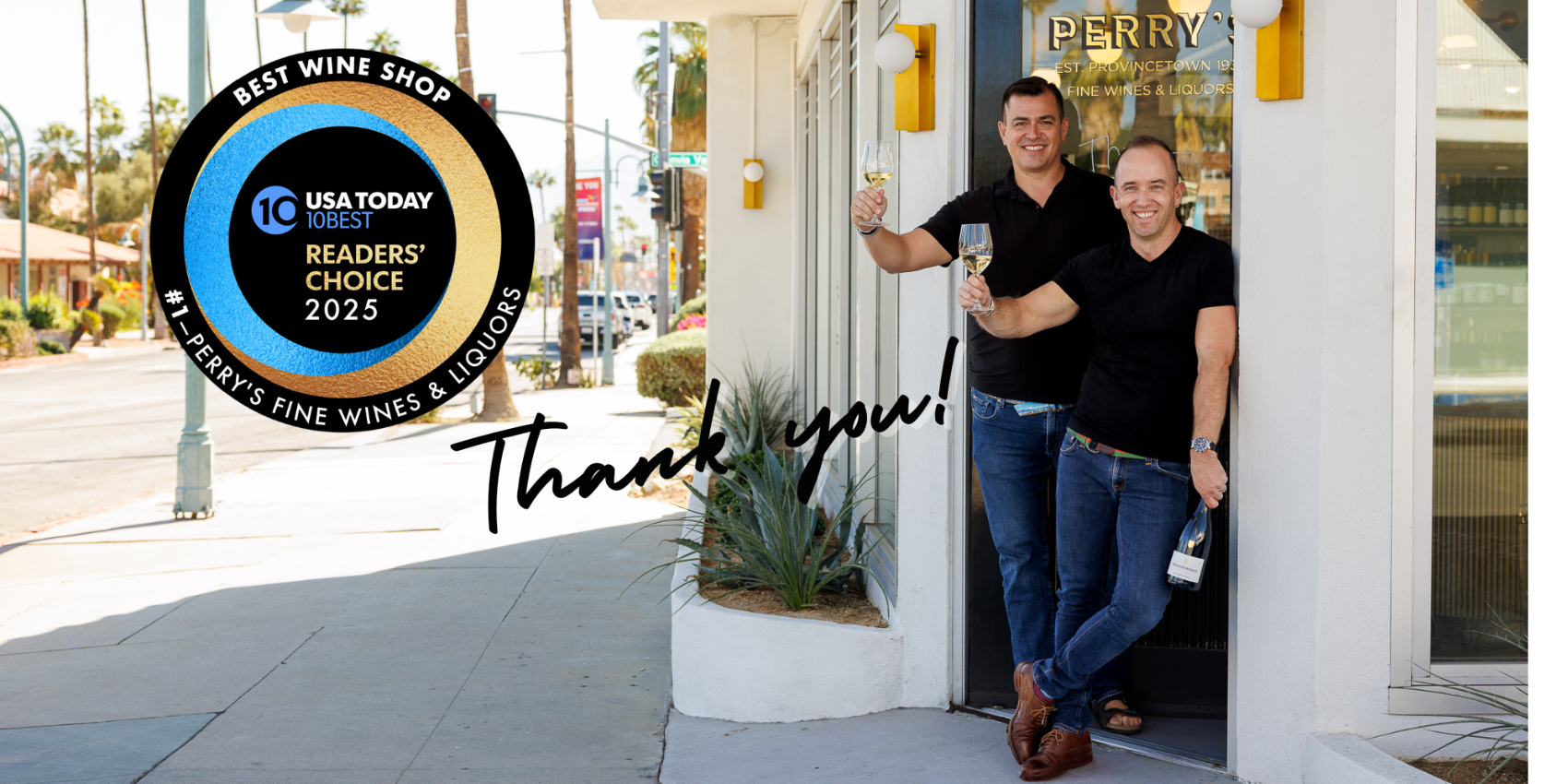 Perry's wins best wine store in the USA in the USA Today 10Best awards 2025