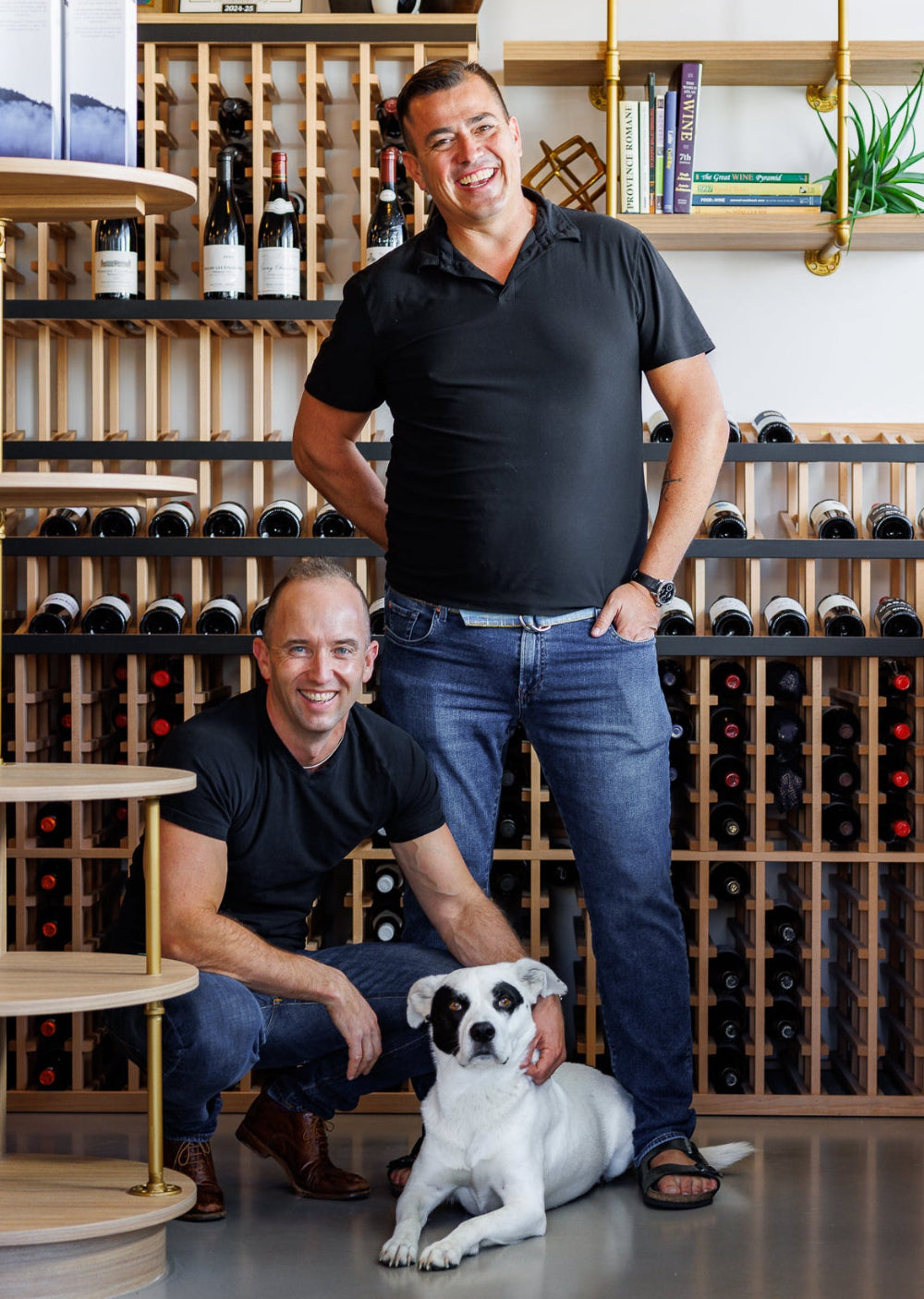 The owners of Perry's Palm Springs celebrate the winning of the Best Wine Store in the USA by USA Today 10Best