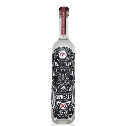A bottle of Machetazo Mezcal, available at our Palm Springs liquor store, Perry's.