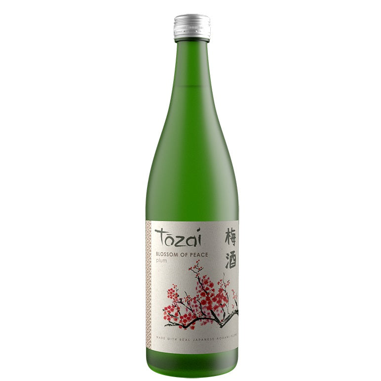 A bottle of Tozai Plum Sake, available at our Palm Springs wine store, Perry's.