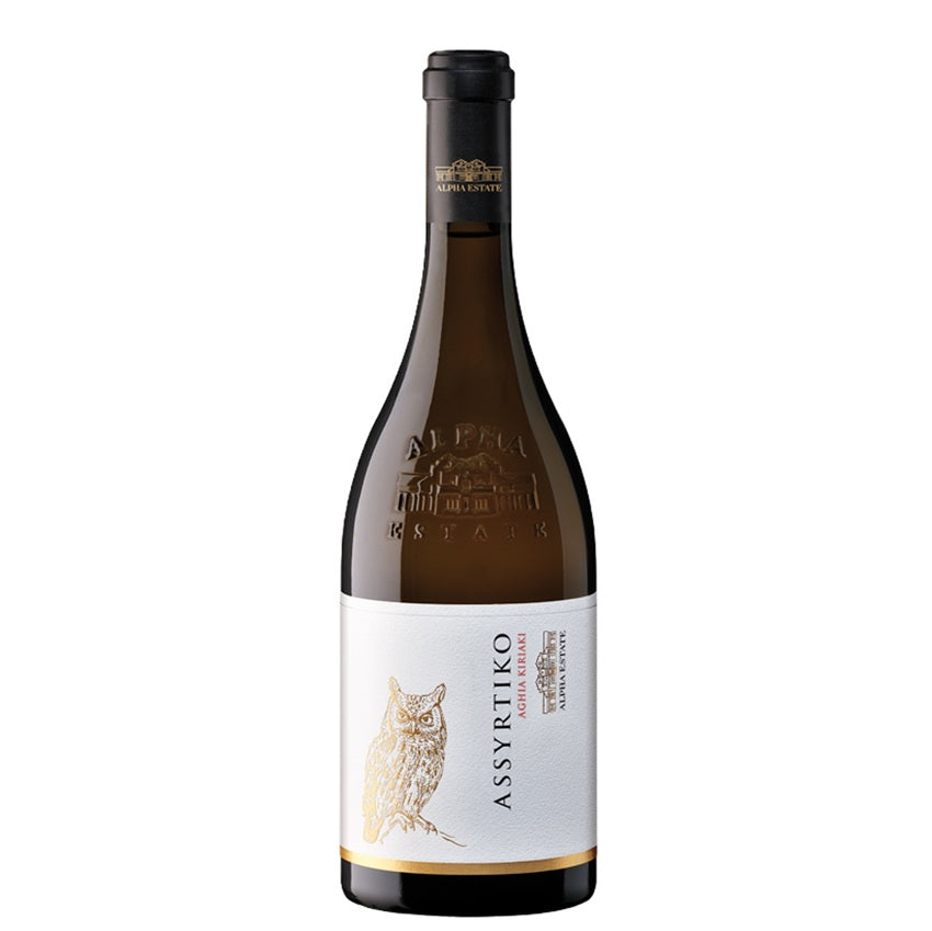 Greek white wine from Alpha Estate at Perry's Palm Springs