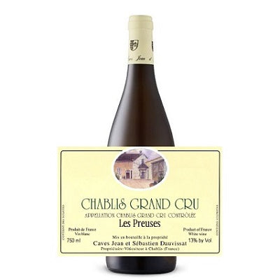 Jean & Sebastien Dauvissat - Chablis Grand Cru "Les Preuses" 2018, Burgundy, France