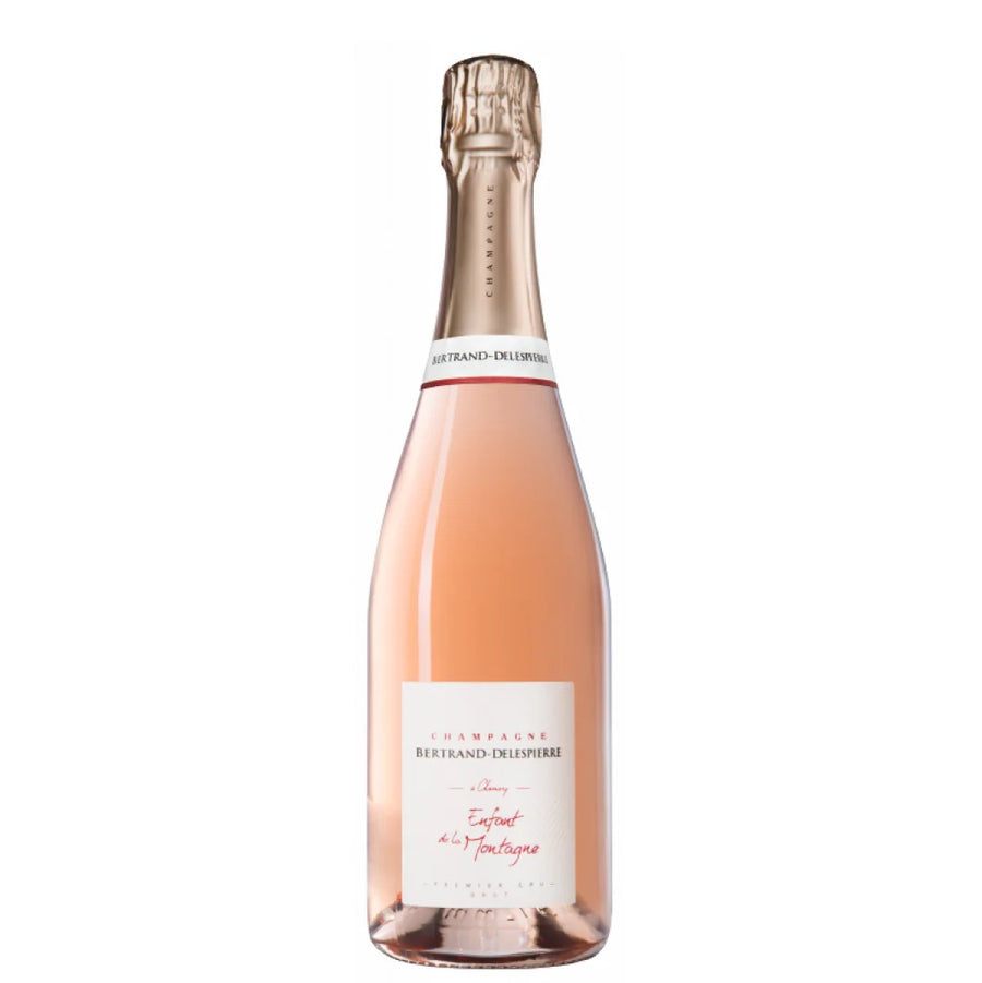 A bottle of Deslespiere Rose Champagne, available at our Palm Springs wine store, Perry's.