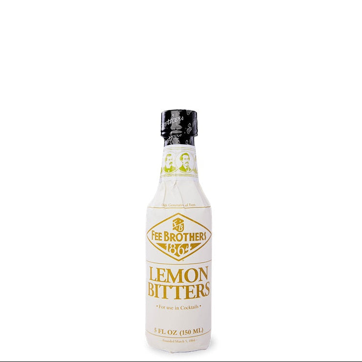 A bottle of lemon bitters, available at our Palm Springs liquor store, Perry's.