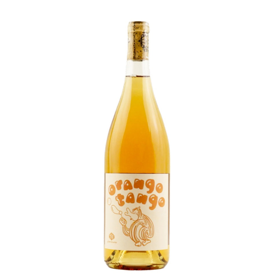 Bottle of 'Orange Tango' wine at perry's Palm Springs