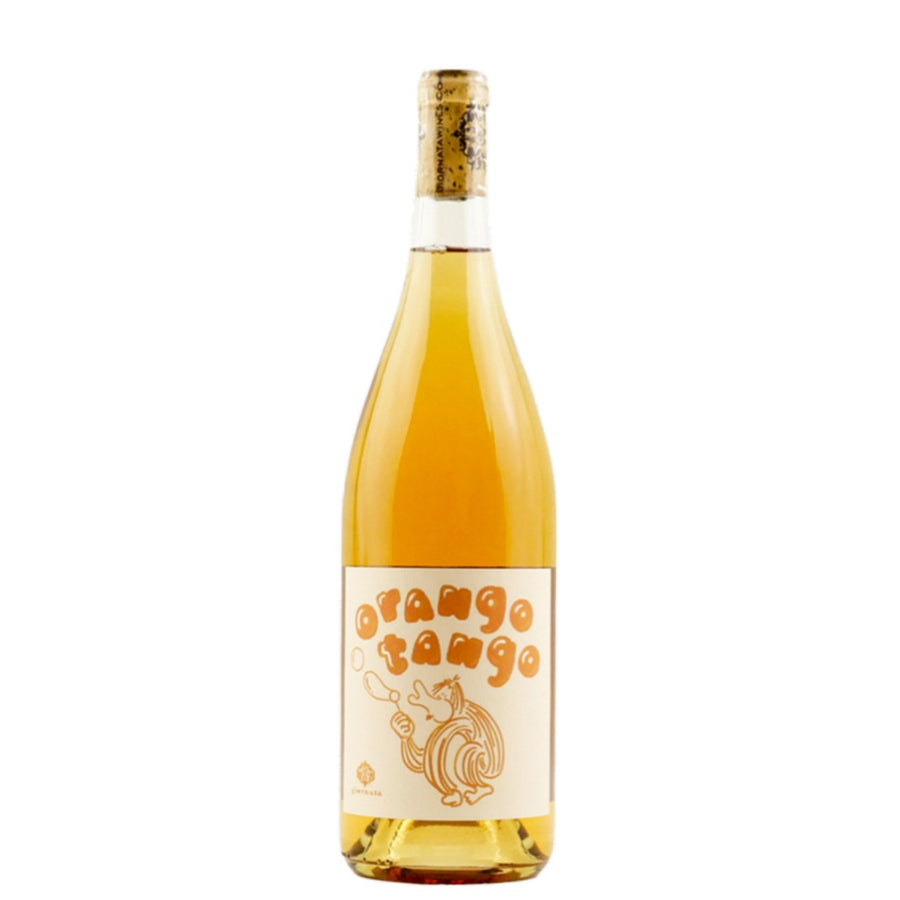 Bottle of 'Orange Tango' wine at perry's Palm Springs