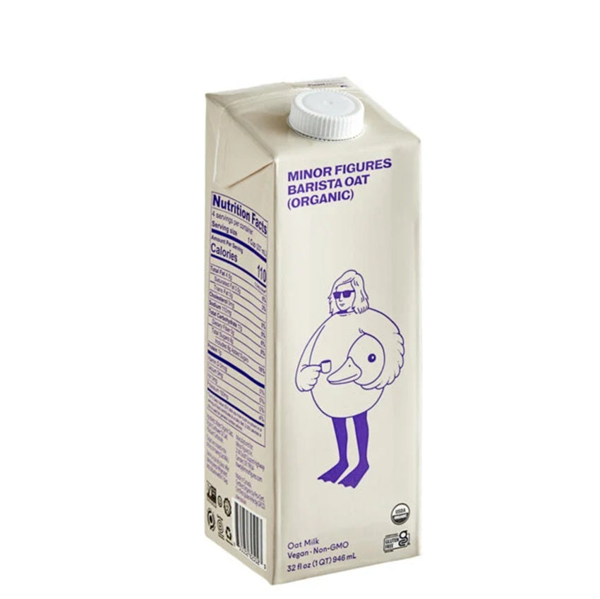 Minor Figures - Barista Organic Oat Milk, UK