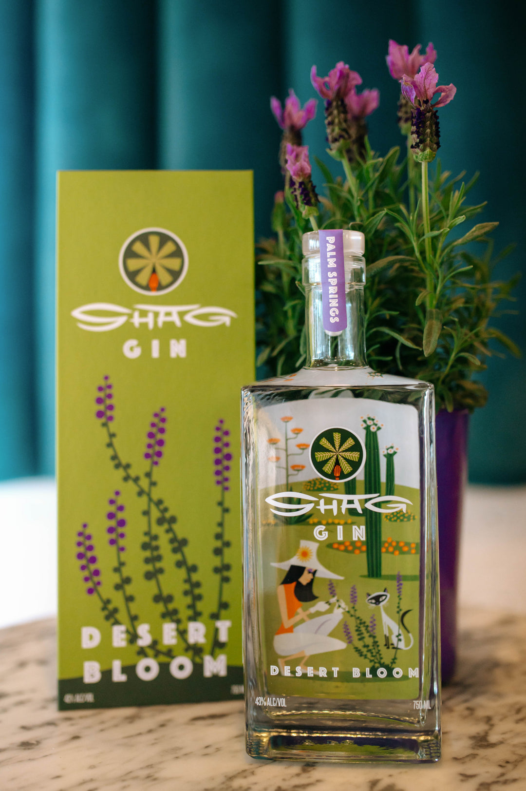 Shag - "Desert Bloom" Gin, CA