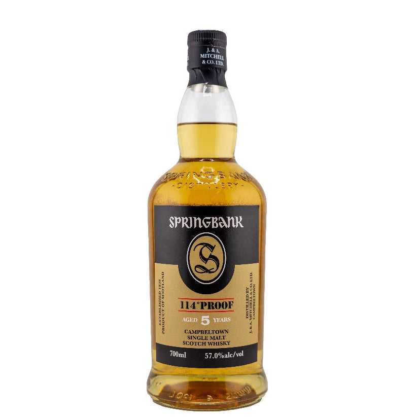Springbank 5 year Scotch at Perry's Palm Springs